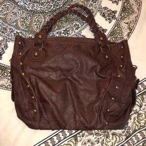 Amici / Pac Sun brown leather bag, never used